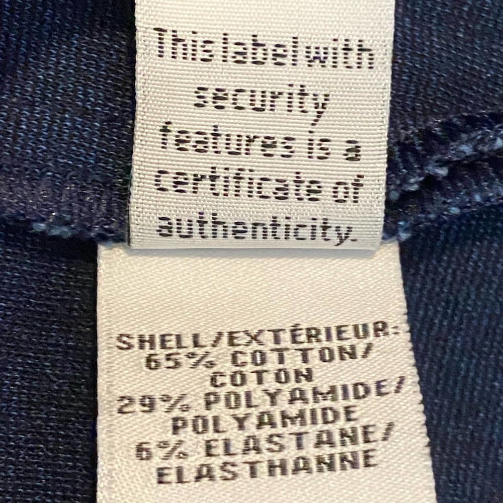 Diane von Furstenberg DVF Farrah Skinny Ponte Cropped Ankle Pants Blue Size 4n - Picture 5 of 7